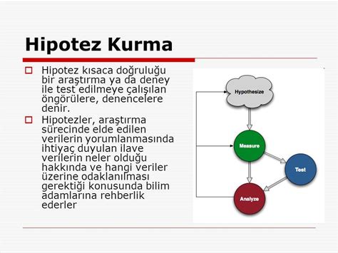 Bilgi Üzerine: Hipotez ve Deney Perspektifi