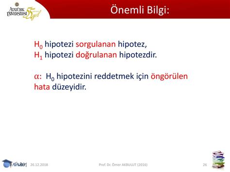 Bilgi Üzerine: Istatistik ve Hipotez Perspektifi