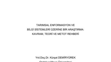 Bilgi Üzerine: Teori ve Araştırma Perspektifi