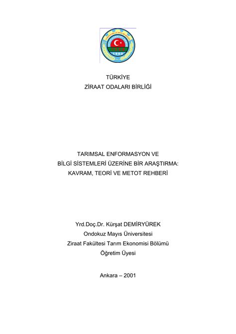 Bilgi Üzerine: Teori ve Araştırma Perspektifi
