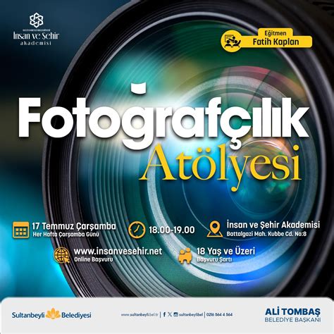 Doğada Fotoğrafçılık Atölyesi