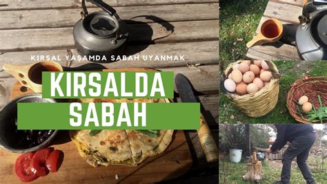 Doğada Sabah Rutini