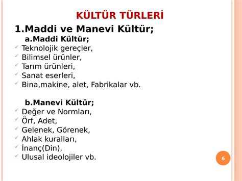 Genel Kültür Üzerine: Inanç ve Gelenek Perspektifi