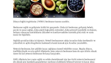 Kamp Alanında Sağlık ve Beslenme